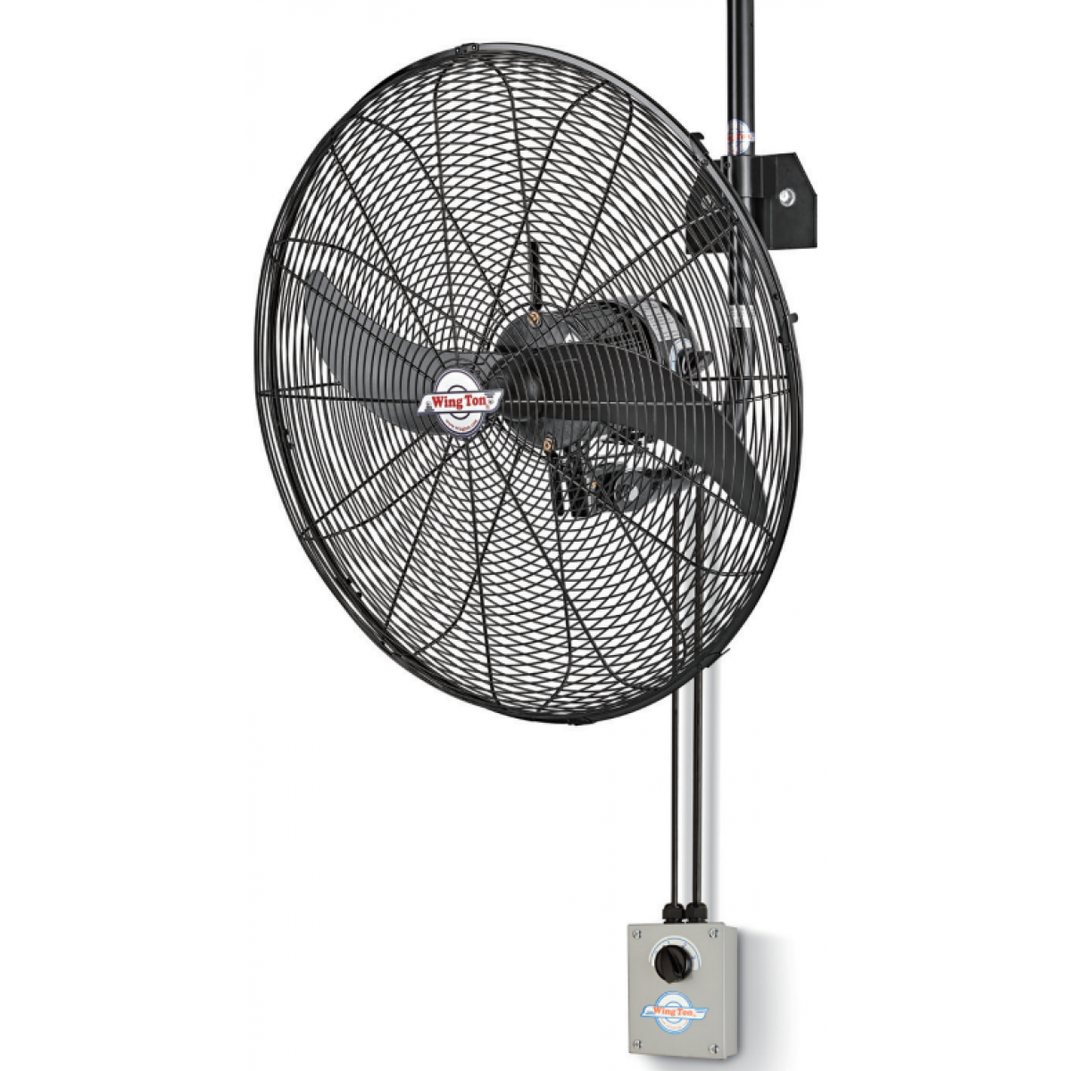 Wington 榮通 FW63XC 25吋掛牆工業牛角風扇(密網/外置開關)